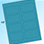 RediPerf Card - 8 up. Sheet - 8½"w x 11"h. Color - Celestial Blue.