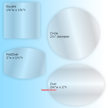 CurvKut Decals - Face Mount - 4 regular sizes materials CurvKut Decals - Face Mount - 4 regular sizes materials