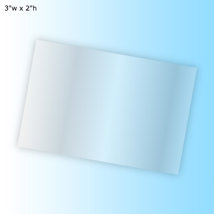 Square Kut Decals - Face Mount - 3"w x 2"h Square Kut Decals - Face Mount - 3"w x 2"h