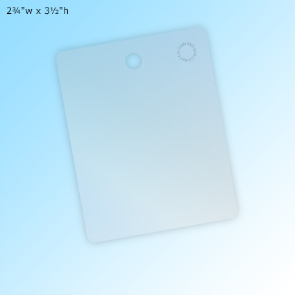 The Dangler (TM) - 2¾"w x 3½"h The Dangler (TM) - 2¾"w x 3½"h