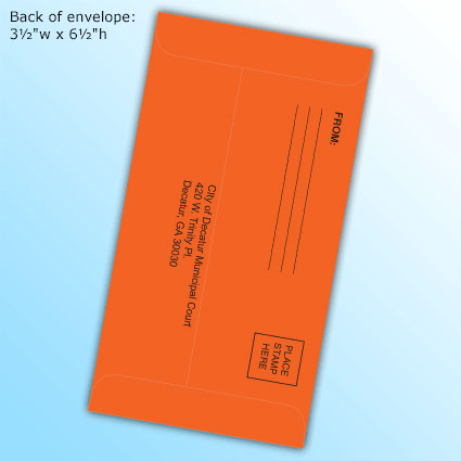 Carbon Tickets - back of Orange envelope 3½"w x 6½"h Carbon Tickets - back of Orange envelope 3½"w x 6½"h