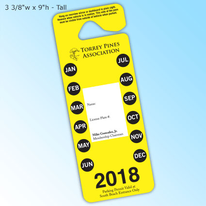 EconoTags - 3⅜"w x 9"h - Tall EconoTags - 3⅜"w x 9"h - Tall