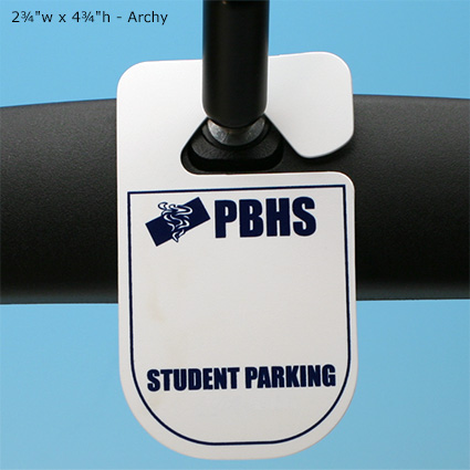 EconoTags - 2¾"w x 4¾"h - Archy EconoTags - 2¾"w x 4¾"h - Archy