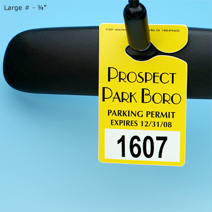 Hefty Hang Tags - Large # - ¾" Hefty Hang Tags - Large # - ¾"