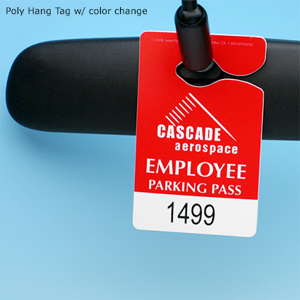 Hefty Hang Tags - w/ color change Hefty Hang Tags - w/ color change