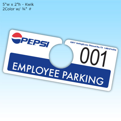 Hefty Hang Tags - 5"w x 2"h - Kwik. 2Color w/ ¾" # Hefty Hang Tags - 5"w x 2"h - Kwik. 2Color w/ ¾" #