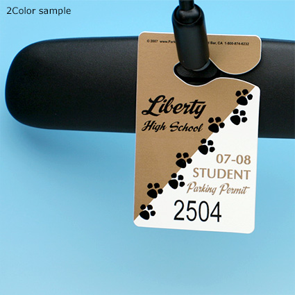 Hefty Hang Tags - 2Color sample Hefty Hang Tags - 2Color sample