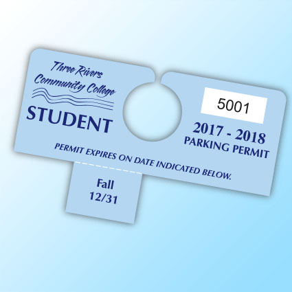 Kwik Detachable Hang Tag w/ bottom perforated tabs detached Kwik Detachable Hang Tag w/ bottom perforated tabs detached