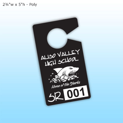 Laminated Hang Tags - 2¾"w x 5"h - Poly Laminated Hang Tags - 2¾"w x 5"h - Poly
