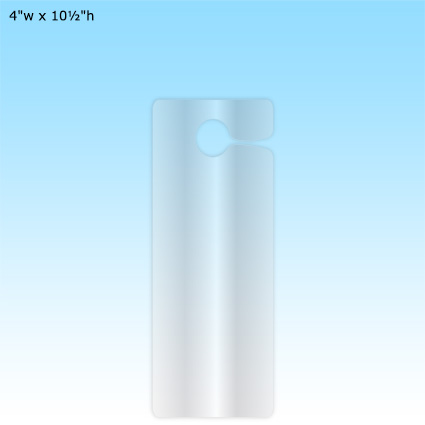 LamiTag (TM) - 4"w x 10½"h LamiTag (TM) - 4"w x 10½"h