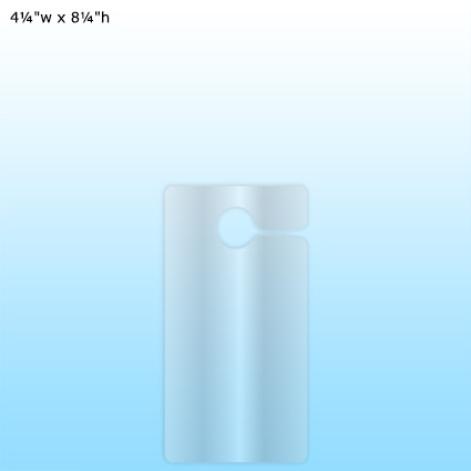 LamiTag (TM) - 4¼"w x 8¼"h LamiTag (TM) - 4¼"w x 8¼"h