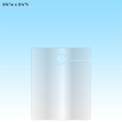 LamiTag (TM) - 6¾"w x 8¼"h LamiTag (TM) - 6¾"w x 8¼"h