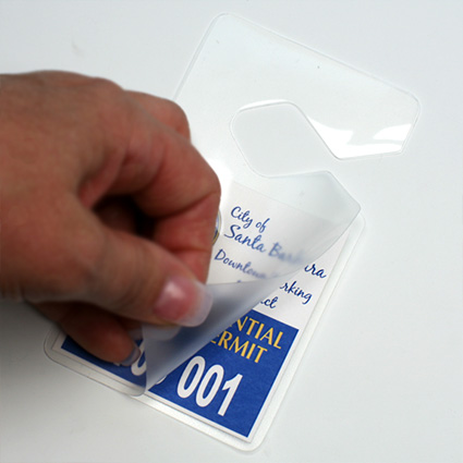 LamiTag (TM) w/ Printed Insert ready to be laminated LamiTag (TM) w/ Printed Insert ready to be laminated