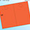 RediPerf Tags - 2 up. Sheet - 11"w x 8½"h. Color - Orbit Orange. Tag - 5½"w x 8½"h. Pack of 250.