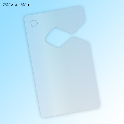RVM Hang Tag (TM) 2¾"w x 4¾"h